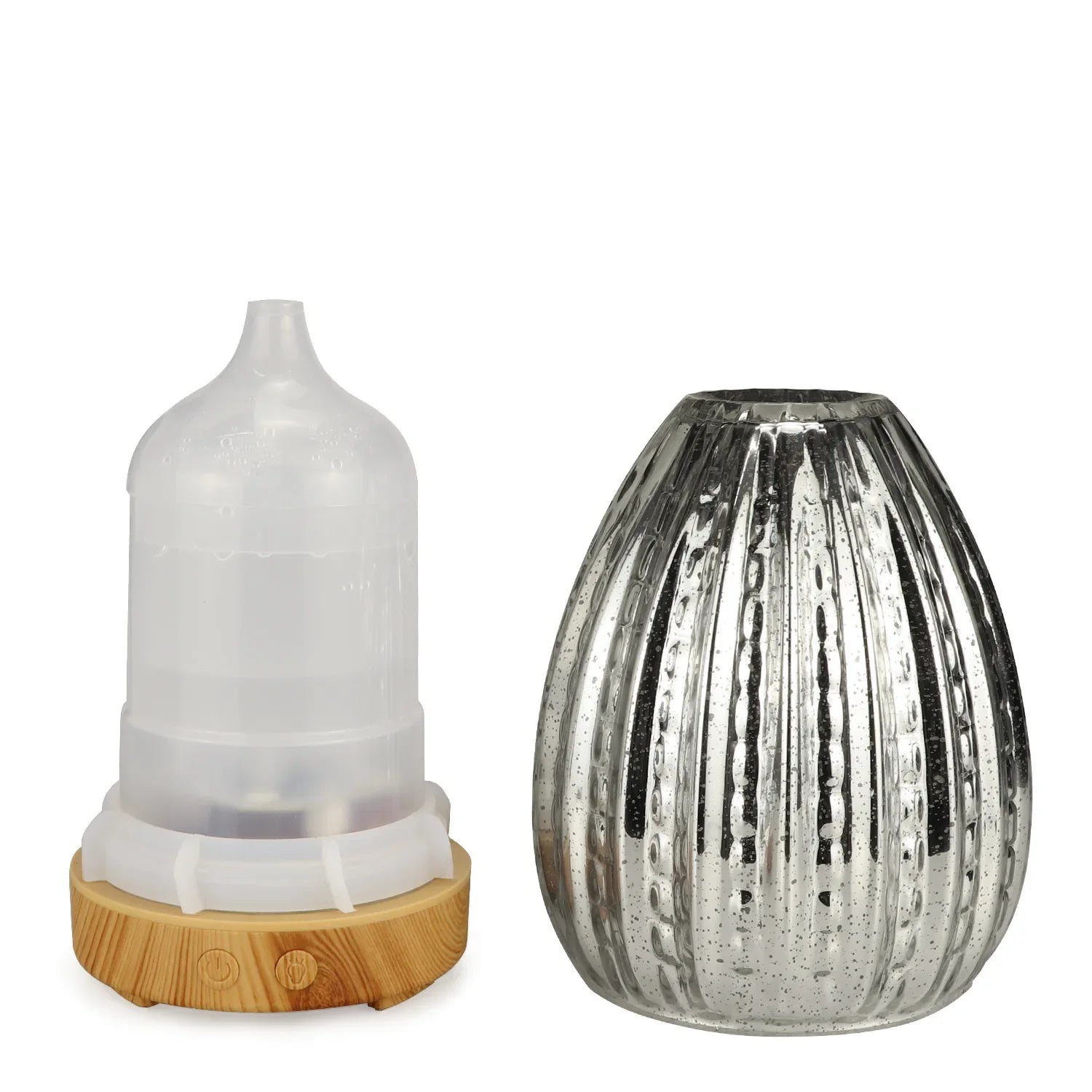 New 3D Glass Aromatherapy Machine Colorful LED 100ml 5V Essential Oil Diffuser Air Humidifier Home Creative Pattern
