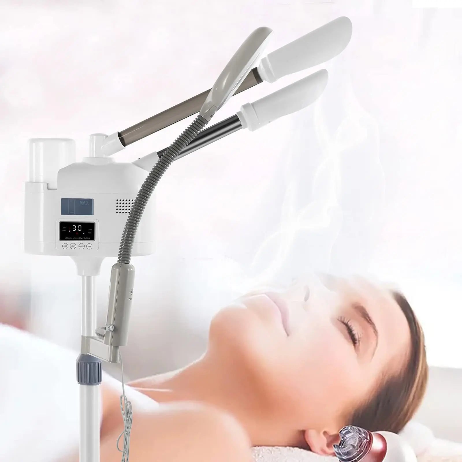 Kingsteam Professional Facial Steamer, Ozone Steamer, Esthetician Facial Steamer for Facial
