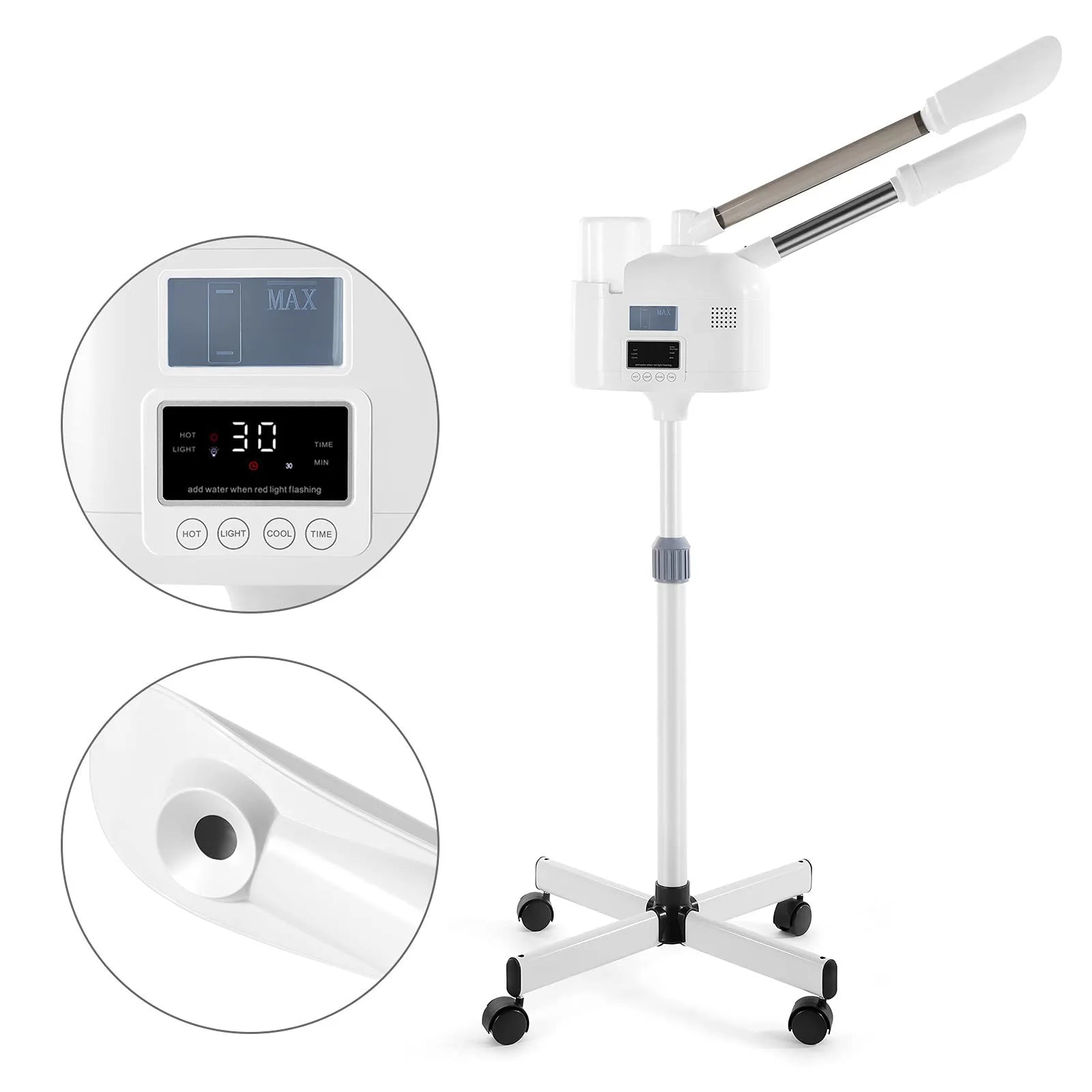 Kingsteam Professional Facial Steamer, Ozone Steamer, Esthetician Facial Steamer for Facial