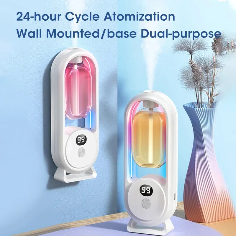 USB Smart Aromatherapy Machine Electric Air Freshener Purifier Essential Oil Perfume Diffuser  for Bedroom Living room Bathroom