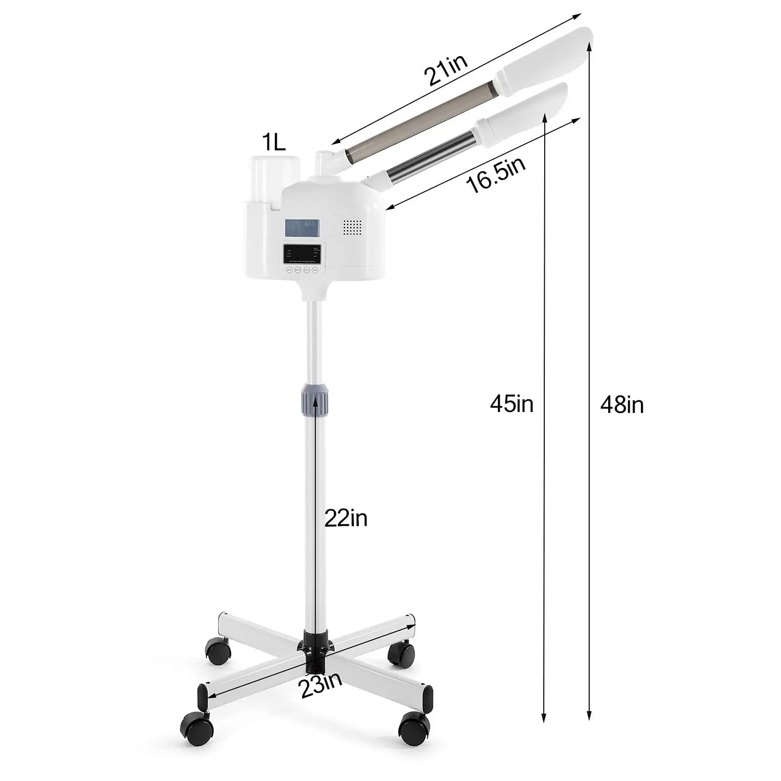 Kingsteam Professional Facial Steamer, Ozone Steamer, Esthetician Facial Steamer for Facial
