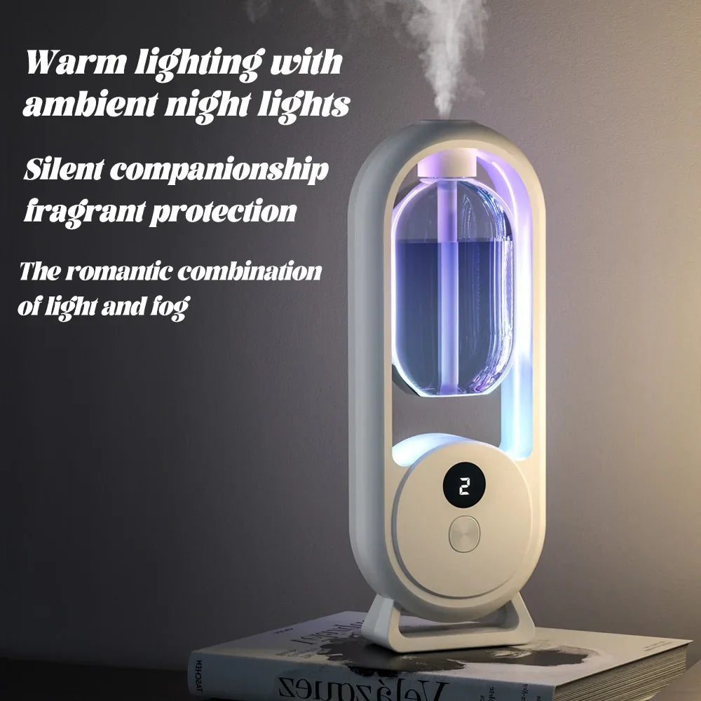 USB Smart Aromatherapy Machine Electric Air Freshener Purifier Essential Oil Perfume Diffuser  for Bedroom Living room Bathroom
